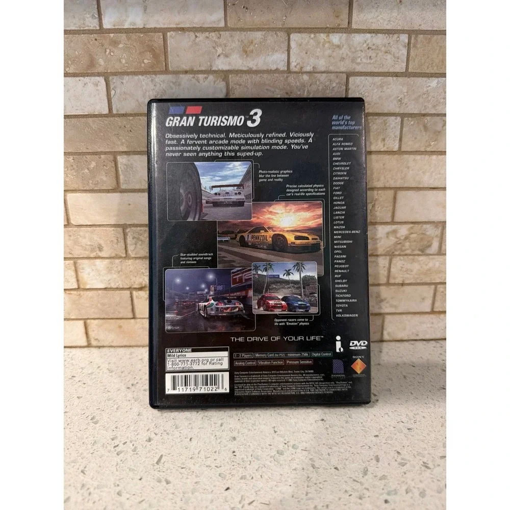 Gran Turismo 3 PS2 Racing Game‎